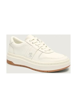 LAUREN RALPH LAUREN Skórzane sneakersy HARLIE ze sklepu Gomez Fashion Store w kategorii Buty sportowe damskie - zdjęcie 185771015