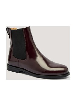 BOSS BLACK Skórzane sztyblety Lycia ze sklepu Gomez Fashion Store w kategorii Botki - zdjęcie 185771108
