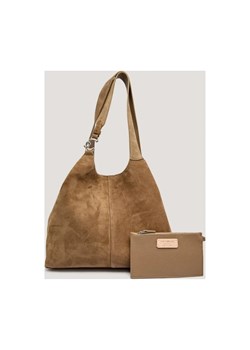 Coccinelle Skórzana shopperka + saszetka C-Easy ze sklepu Gomez Fashion Store w kategorii Torby Shopper bag - zdjęcie 185771136