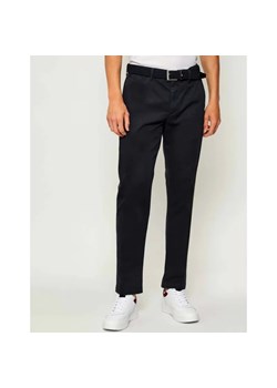 Tommy Hilfiger Spodnie chino Bleecker | Slim Fit ze sklepu Gomez Fashion Store w kategorii Spodnie męskie - zdjęcie 185776219