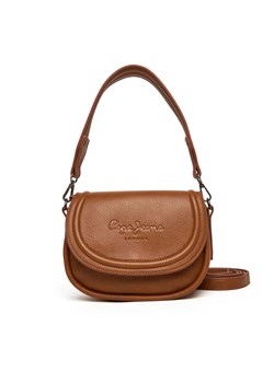 Torebka Pepe Jeans Crisha Code PL0300006 Brązowy ze sklepu eobuwie.pl w kategorii Listonoszki - zdjęcie 185776349
