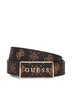 Guess Pasek Damski 0000305473417 Brązowy ze sklepu MODIVO w kategorii Paski damskie - zdjęcie 185776658
