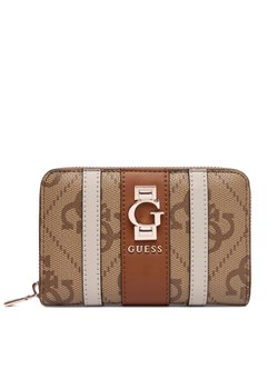 Guess Portfel Erenia Slg SWSO78 38140 Beżowy ze sklepu MODIVO w kategorii Portfele damskie - zdjęcie 185776695