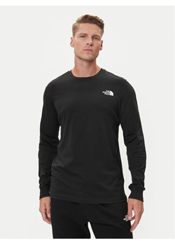 The North Face Longsleeve Easy NF0A8A6F Czarny Regular Fit ze sklepu MODIVO w kategorii T-shirty męskie - zdjęcie 185776719