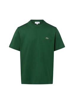 Lacoste Koszulka męska Mężczyźni Bawełna zielony jednolity ze sklepu vangraaf w kategorii T-shirty męskie - zdjęcie 185777577