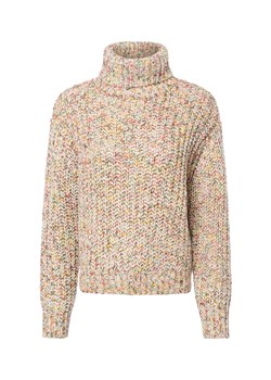 Noisy May Damski sweter z dzianiny z zawartością wełny - NMMarney Kobiety Sztuczne włókno wielokolorowy marmurkowy ze sklepu vangraaf w kategorii Swetry damskie - zdjęcie 185777579