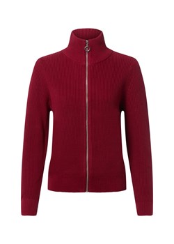 Franco Callegari Kardigan damski Kobiety Bawełna bordowy jednolity ze sklepu vangraaf w kategorii Swetry damskie - zdjęcie 185777587