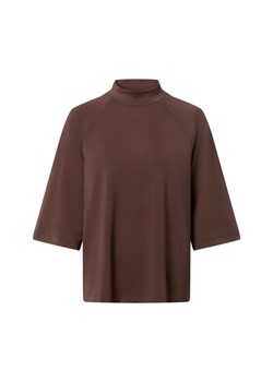 soyaconcept® Bluza damska - Banu Kobiety Materiał dresowy mocca jednolity ze sklepu vangraaf w kategorii Bluzy damskie - zdjęcie 185777658