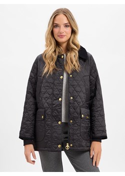 Barbour Damska kurtka pikowana - Beadnell Kobiety czarny jednolity ze sklepu vangraaf w kategorii Kurtki damskie - zdjęcie 185777765