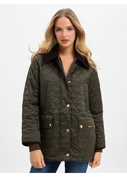 Barbour Damska kurtka pikowana - Beadnell Kobiety khaki jednolity ze sklepu vangraaf w kategorii Kurtki damskie - zdjęcie 185777766