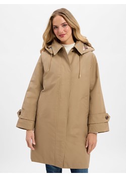 Barbour Krótki płaszcz damski - Sadie Kobiety beżowy jednolity ze sklepu vangraaf w kategorii Płaszcze damskie - zdjęcie 185777767