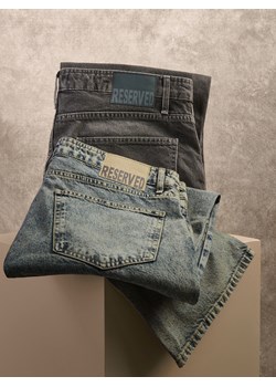 Reserved - Jeansy loose z efektem sprania - indigo jeans ze sklepu Reserved w kategorii Jeansy męskie - zdjęcie 185778216