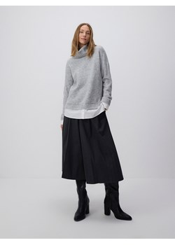 Reserved - Sweter z golfem - jasnoszary ze sklepu Reserved w kategorii Swetry damskie - zdjęcie 185780845