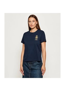 Tommy Hilfiger T-shirt | Regular Fit ze sklepu Gomez Fashion Store w kategorii Bluzki damskie - zdjęcie 185781469