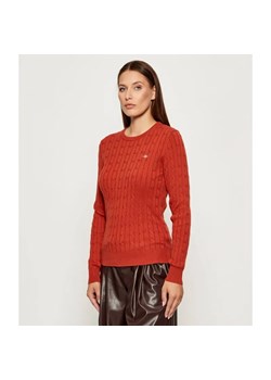 Gant Sweter | Slim Fit | stretch ze sklepu Gomez Fashion Store w kategorii Swetry damskie - zdjęcie 185781475