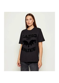 Zadig&Voltaire T-shirt EDWIN | Loose fit ze sklepu Gomez Fashion Store w kategorii Bluzki damskie - zdjęcie 185781525