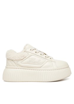 KARL LAGERFELD Sneakersy Kreeper Lo KL42312A Écru ze sklepu MODIVO w kategorii Buty sportowe damskie - zdjęcie 185783467