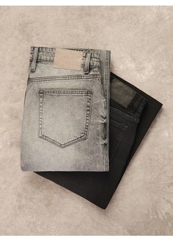 Reserved - Jeansy bootcut z efektem sprania - czarny ze sklepu Reserved w kategorii Jeansy męskie - zdjęcie 185783816