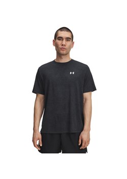 Męska koszulka treningowa Under Armour UA Tech Tee Pixelate - czarna ze sklepu Sportstylestory.com w kategorii T-shirty męskie - zdjęcie 185785048