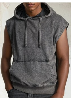 Sinsay - Bluza bez rękawów - niebieski ze sklepu Sinsay w kategorii Bluzy męskie - zdjęcie 185787477