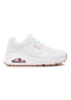 Sneakersy Skechers Stand On Air 310024L/WHP Biały ze sklepu eobuwie.pl w kategorii Buty sportowe dziecięce - zdjęcie 185788717