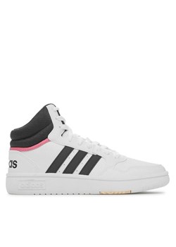 Sneakersy adidas Hoops 3.0 GW5455 Biały ze sklepu eobuwie.pl w kategorii Buty sportowe damskie - zdjęcie 185788766