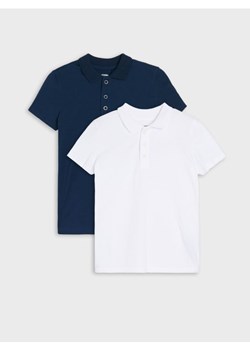 Sinsay - Koszulki polo 2 pack - biały ze sklepu Sinsay w kategorii T-shirty chłopięce - zdjęcie 185791079