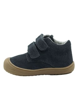 lamino Skórzane sneakersy w kolorze granatowym ze sklepu Limango Polska w kategorii Buty zimowe dziecięce - zdjęcie 185792087