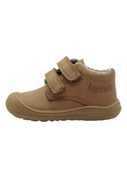 lamino Skórzane sneakersy w kolorze jasnobrązowym ze sklepu Limango Polska w kategorii Buty zimowe dziecięce - zdjęcie 185792108