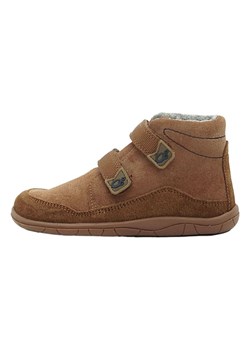 lamino Skórzane buty w kolorze jasnobrązowym do chodzenia na boso ze sklepu Limango Polska w kategorii Buty zimowe dziecięce - zdjęcie 185792435
