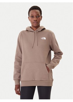The North Face Bluza Simple Dome NF0A89EY Brązowy Regular Fit ze sklepu MODIVO w kategorii Bluzy damskie - zdjęcie 185792966