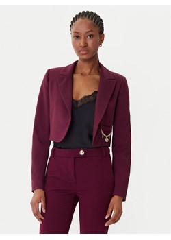 Rinascimento Bolerko CFC0126215003 Bordowy Regular Fit ze sklepu MODIVO w kategorii Marynarki damskie - zdjęcie 185793008