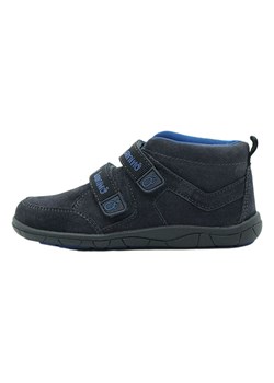 lamino Skórzane buty w kolorze granatowym do chodzenia na boso ze sklepu Limango Polska w kategorii Buty zimowe dziecięce - zdjęcie 185794686