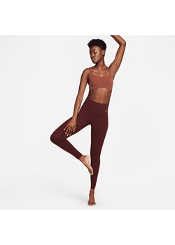 Damskie legginsy o pełnej długości z wysokim stanem Nike Zenvy - Czerwony ze sklepu Nike poland w kategorii Spodnie damskie - zdjęcie 185795646