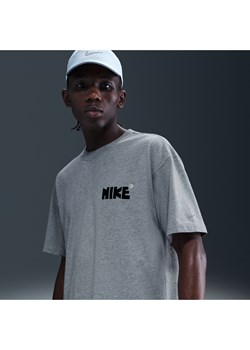 Męski T-shirt do biegania Nike - Szary ze sklepu Nike poland w kategorii T-shirty męskie - zdjęcie 185795656