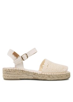Espadryle Toni Pons Eulalia Écru ze sklepu eobuwie.pl w kategorii Espadryle damskie - zdjęcie 185796205
