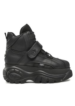 Sneakersy Buffalo 1348-14 2.0 BN15340401 Czarny ze sklepu eobuwie.pl w kategorii Workery damskie - zdjęcie 185796315