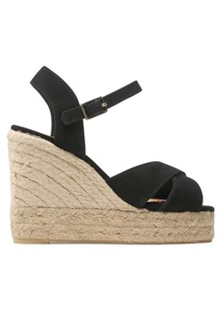 Espadryle Castañer Blaudell/8ed/007 021746-100 Czarny ze sklepu eobuwie.pl w kategorii Sandały damskie - zdjęcie 185796345