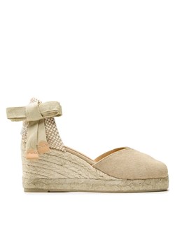 Espadryle Castañer Bilina/6/002 023003-2017 Beżowy ze sklepu eobuwie.pl w kategorii Sandały damskie - zdjęcie 185796347