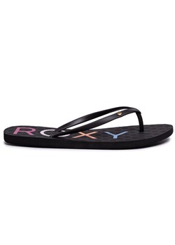 Japonki Roxy ARJL100876 Czarny - id: 0000206569134 - marki ROXY - 185796398 Japonki Roxy ARJL100876 Czarny ze sklepu eobuwie.pl w kategorii Klapki damskie - zdjęcie 185796398