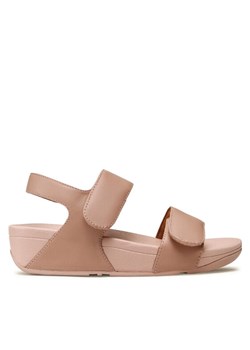 Sandały FitFlop LULU FV8-137 Beżowy ze sklepu eobuwie.pl w kategorii Sandały damskie - zdjęcie 185796407