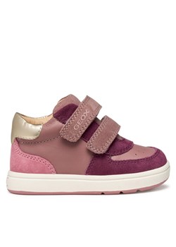 Sneakersy Geox B Biglia B564CA 02285 CL88H Różowy ze sklepu eobuwie.pl w kategorii Buty sportowe dziecięce - zdjęcie 185796418