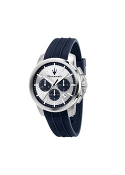 Zegarek Maserati Successo Chronograph R8871621042 Srebrny ze sklepu eobuwie.pl w kategorii Zegarki - zdjęcie 185796425