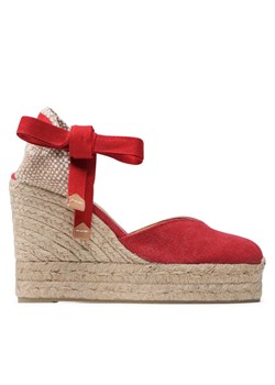 Espadryle Castañer Chiara/8ED/002 021668-604 Czerwony ze sklepu eobuwie.pl w kategorii Espadryle damskie - zdjęcie 185796427