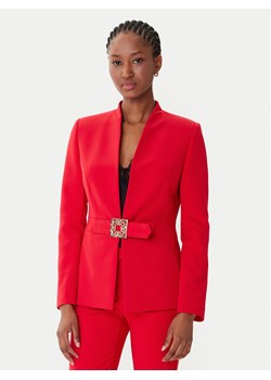 Rinascimento Marynarka CFC0126208003 Czerwony Slim Fit ze sklepu MODIVO w kategorii Marynarki damskie - zdjęcie 185797136