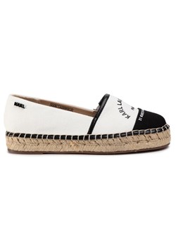KARL LAGERFELD Espadryle KL80108 Biały ze sklepu MODIVO w kategorii Espadryle damskie - zdjęcie 185797166