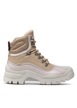 Tommy Hilfiger Botki Warmilined Outdoor Boot FW0FW05973 Beżowy ze sklepu MODIVO w kategorii Botki - zdjęcie 185797187