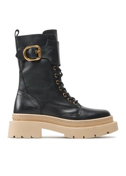 Gino Rossi Trapery 222FW105 Czarny ze sklepu MODIVO w kategorii Workery damskie - zdjęcie 185797235
