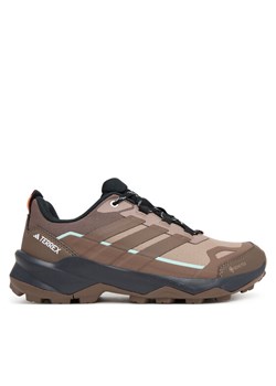 adidas Trekkingi Terrex Skychaser AX5 GORE-TEX JH7806 Brązowy ze sklepu MODIVO w kategorii Buty trekkingowe damskie - zdjęcie 185797268
