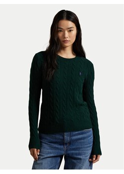 Polo Ralph Lauren Sweter 211971865009 Zielony Slim Fit ze sklepu MODIVO w kategorii Swetry damskie - zdjęcie 185797307